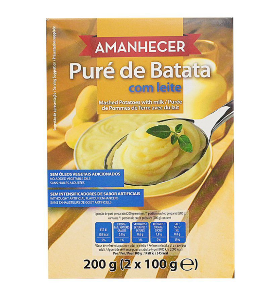 Amanhecer Instant Mashed Potat